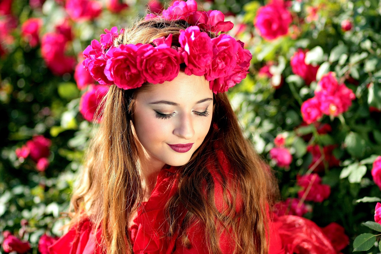 Woman, roses, flowers — Social Media Ideas to Promote TC Lottery