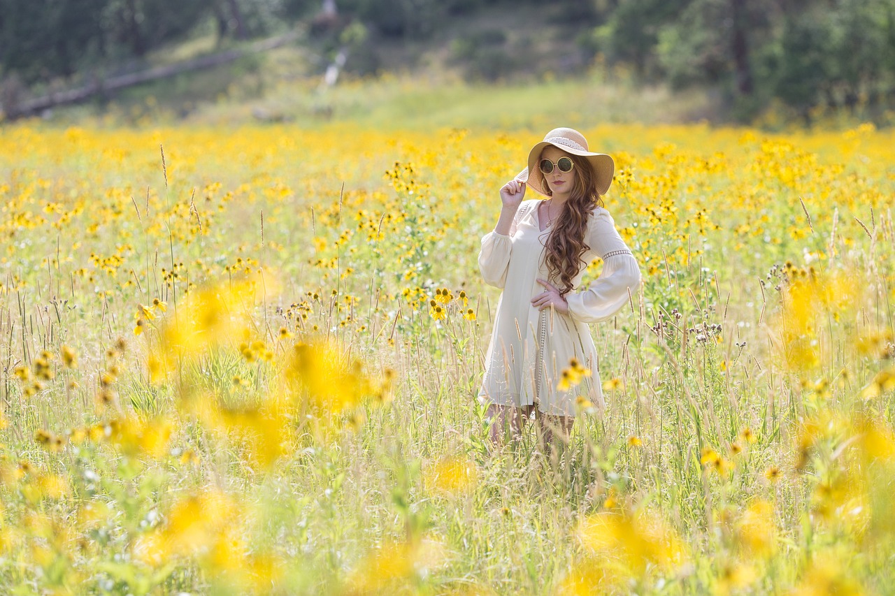 Girl, beautiful flowers, flower background — The Science Behind Slot Addictiveness